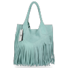 Dámská kabelka shopper bag Vittoria Gotti mátová VPOS9